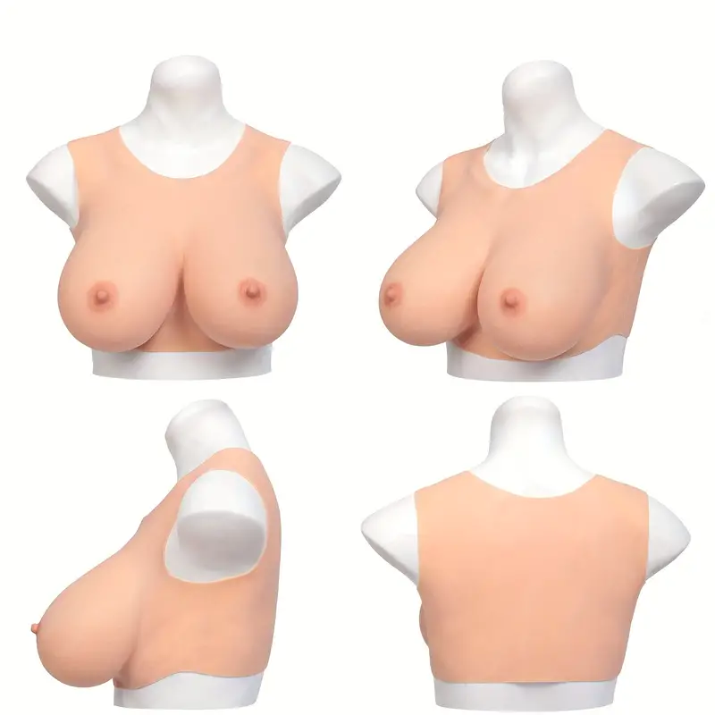 Silicone bust round neck for summer
