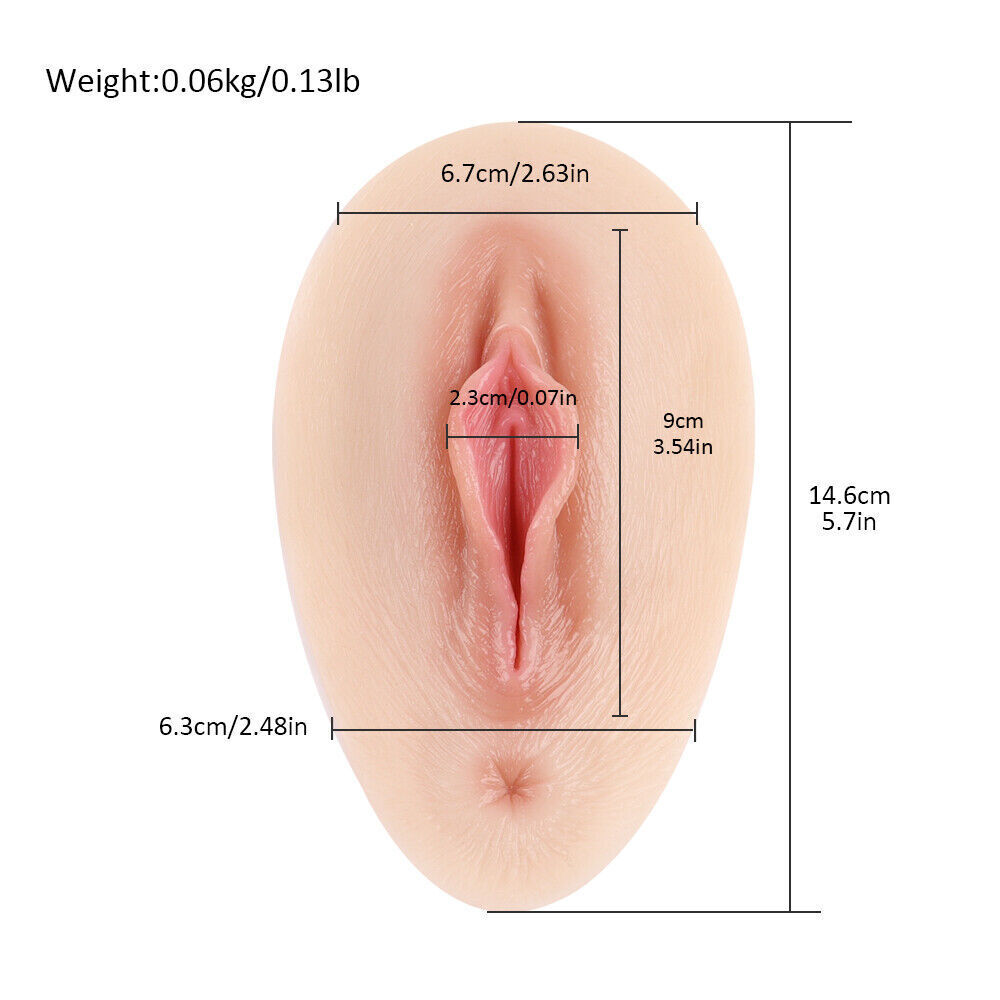 Silicone Fake Vagina Pad For Men Crossdresser Ladyboy