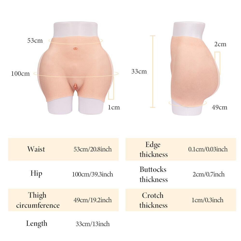 Big Hip and Hip Fake Vagina Shorts Pants-D8 Series