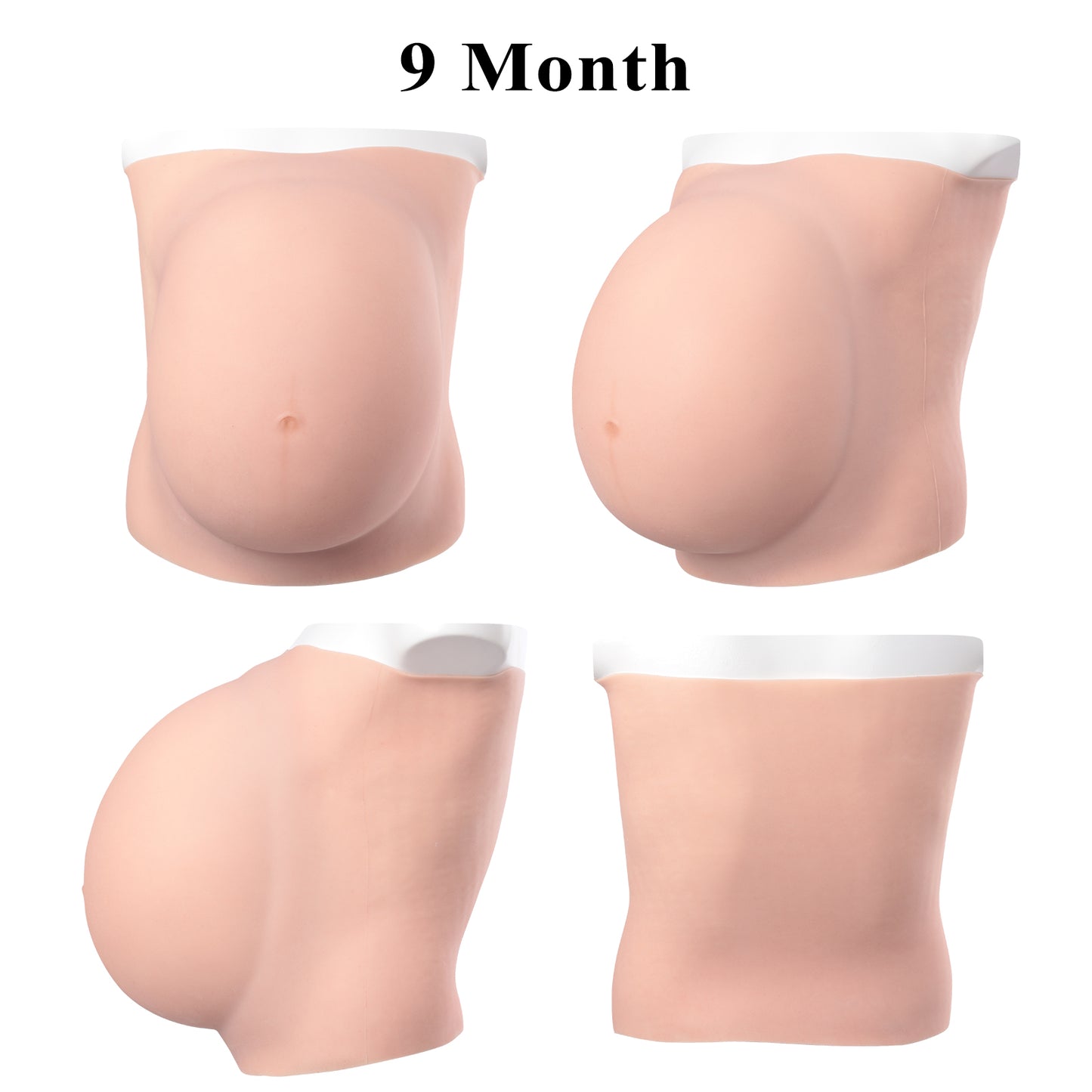 Silicone Fake Pregnant Belly Realistic Pregnant Tummy For Crossdresser Cosplay Unisex