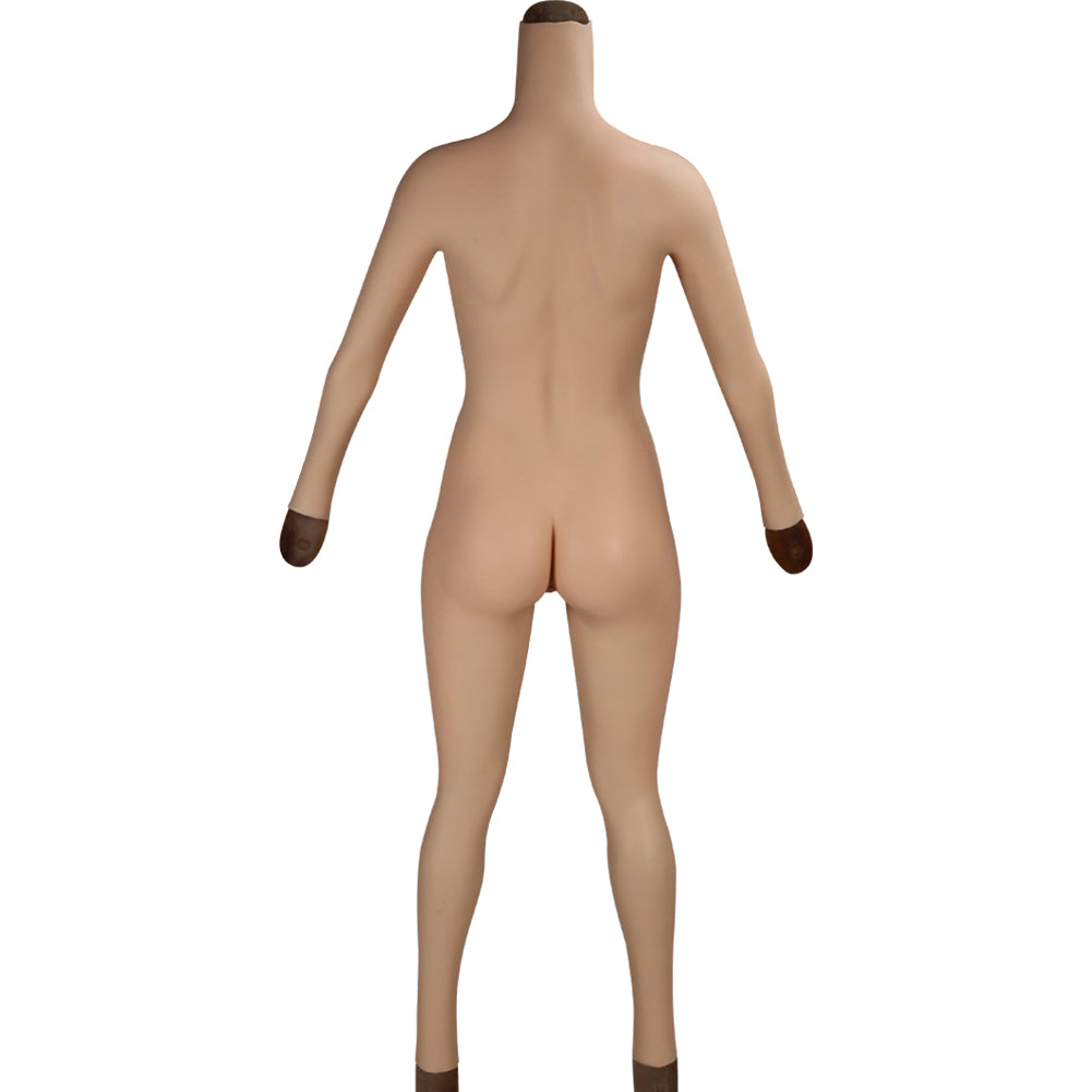 Oil-Free Silicone Full Bodysuit C And E Cup Ninth Pants-D7 series