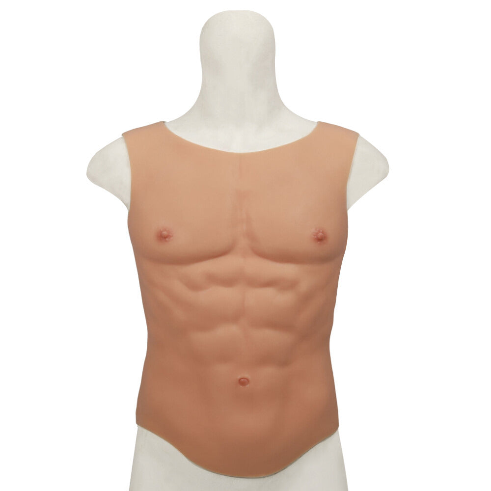 Round neck muscle camouflage chest armor S/M/L Size