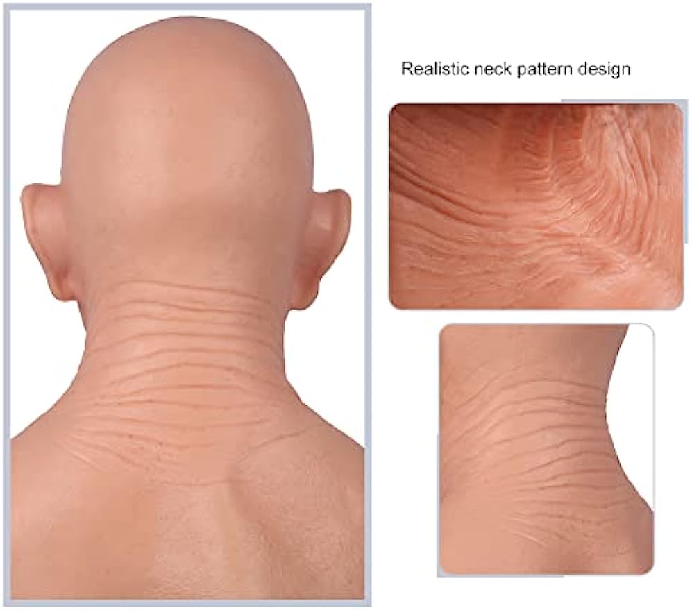 U-CHAMRMMORE Silicone Masks for Crossdresser Transgender Halloween