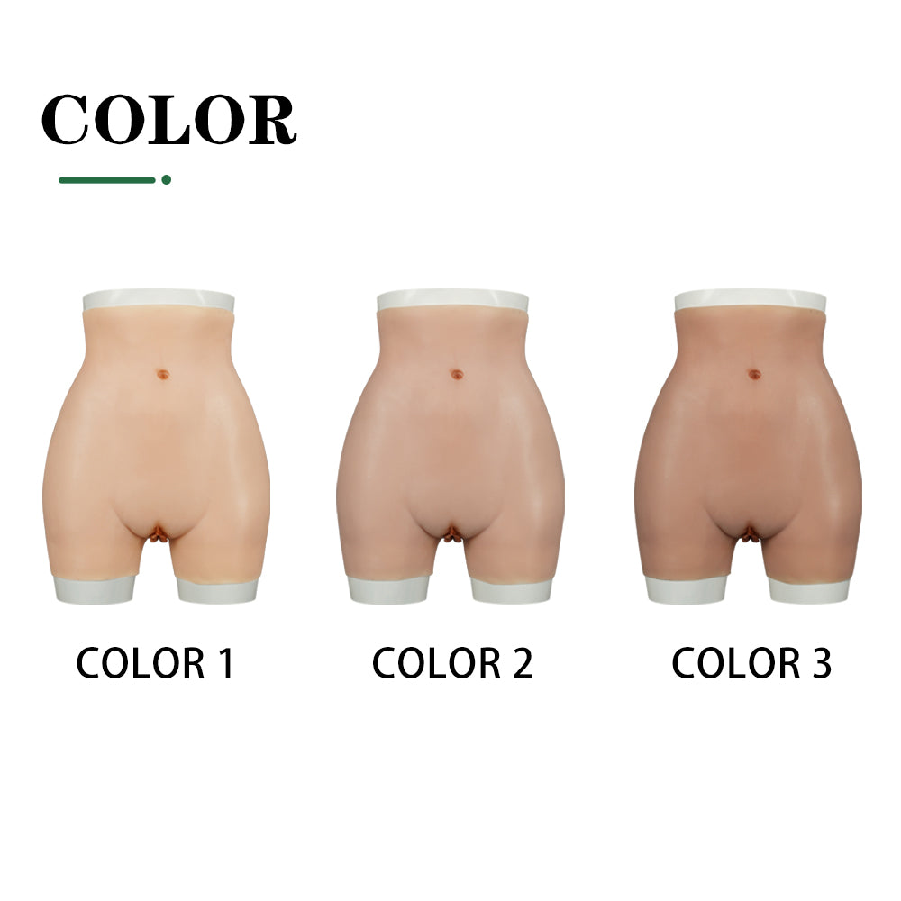 U-Charmmore Silicone Realistic Vagina Pants  Artificial False Buttock Enhancer