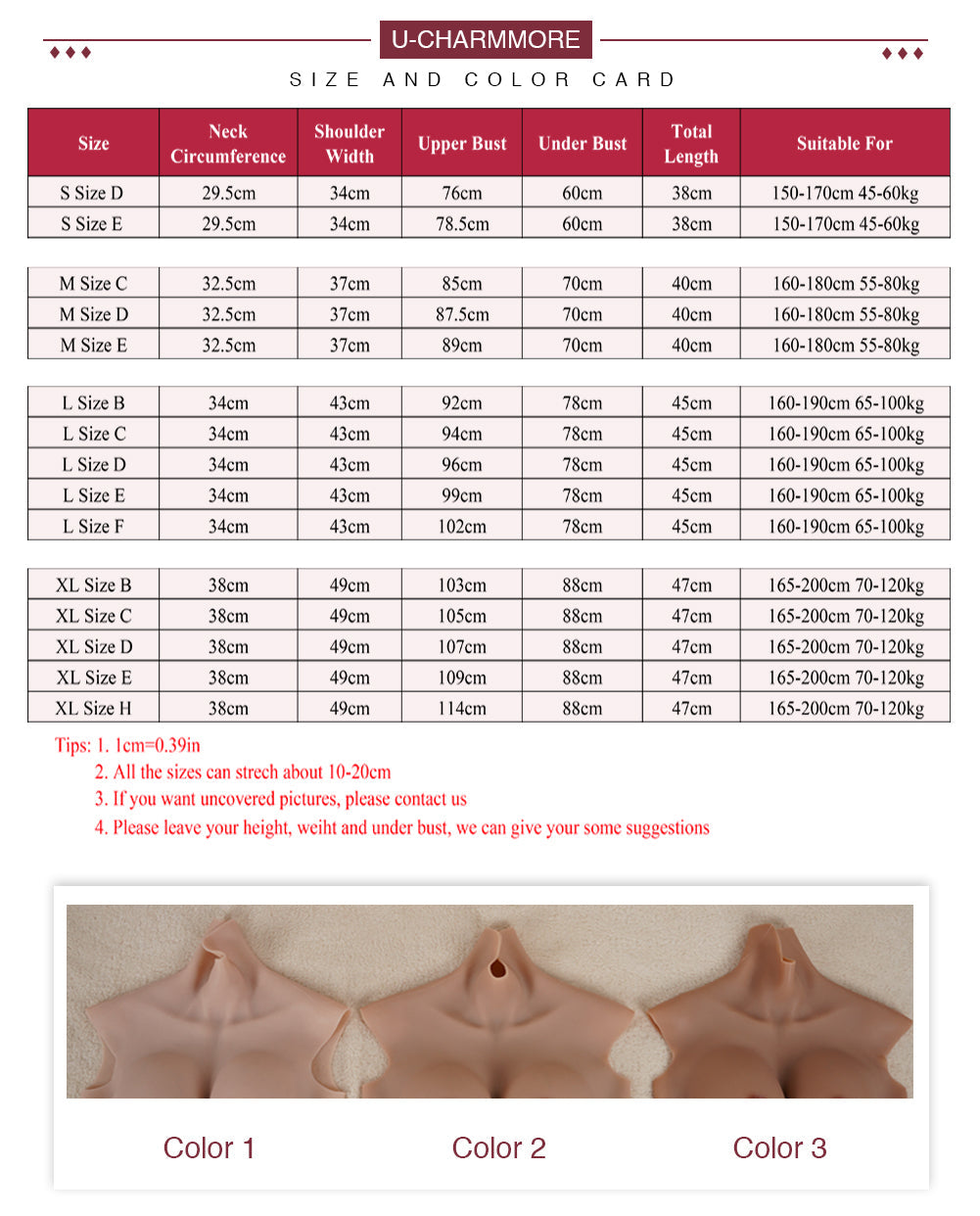 Oil-Free Silicone Fake Boobs With Bloodshot Realistic Tits And Upgraded Airbag Design-D8 series