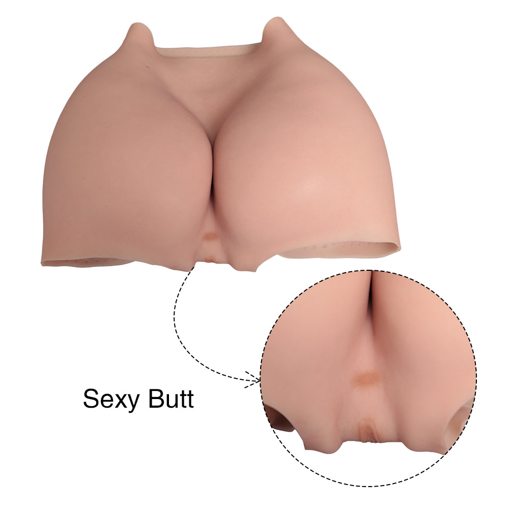 Oil-Free Silicone Pants Hip Up Buttocks Enhancement With Bloodshot-D8 series