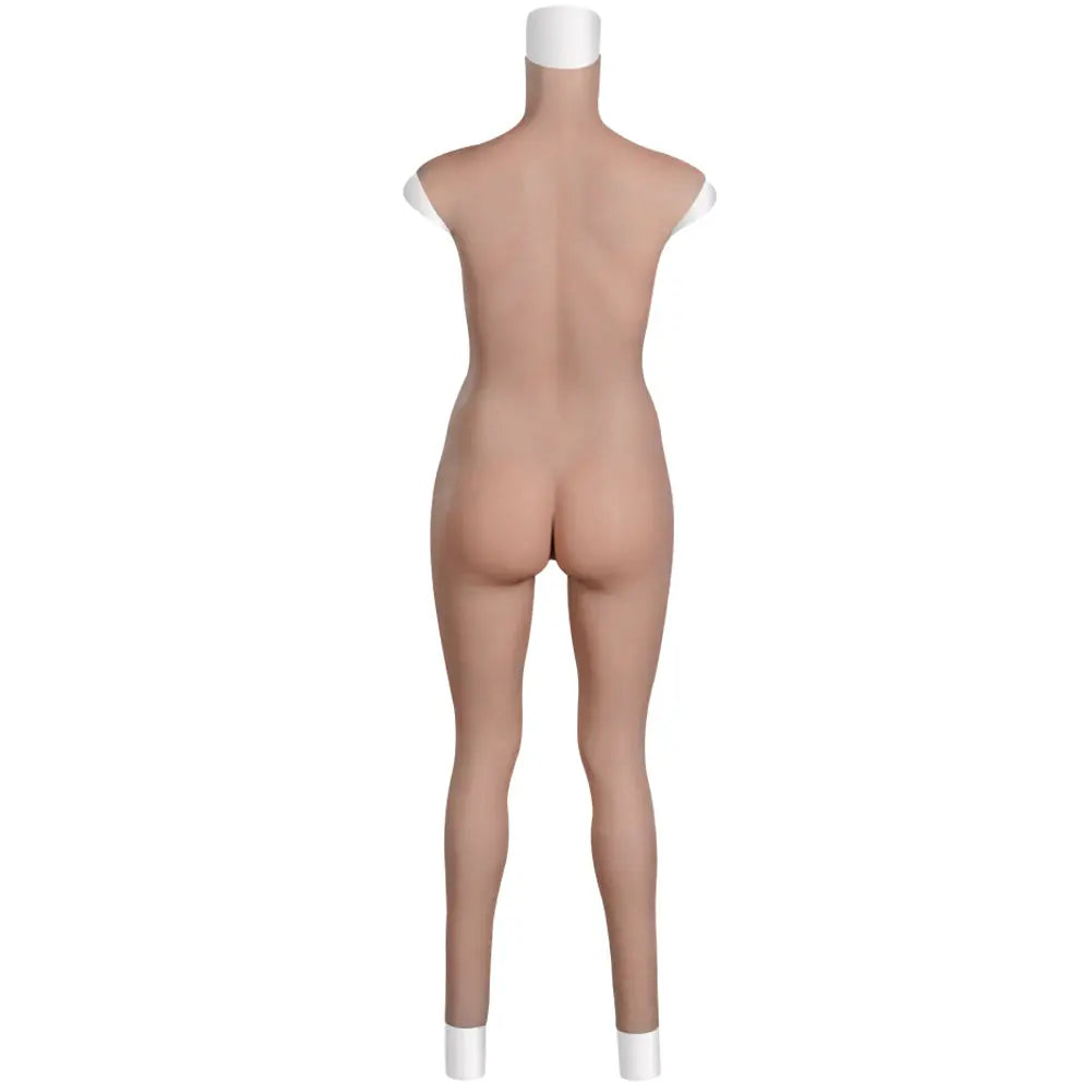 No-oil Silicone Bodysuit Crossdresser Fake Boobs Drag Queen Tits For Transgender Shemale Breast Form U-charmmore Crossdressing