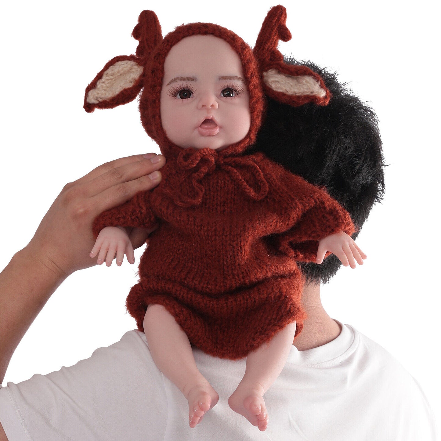 17.6 inches Jack realistic reborn baby boy full body silicone