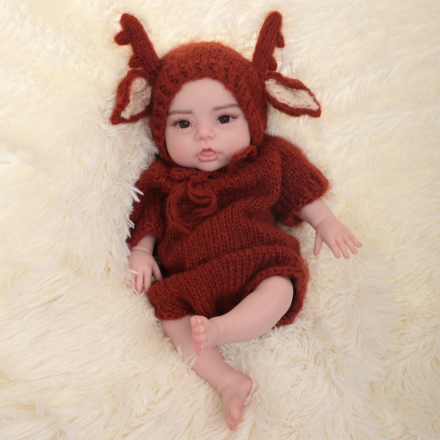 17.6 inches Jack realistic reborn baby boy full body silicone