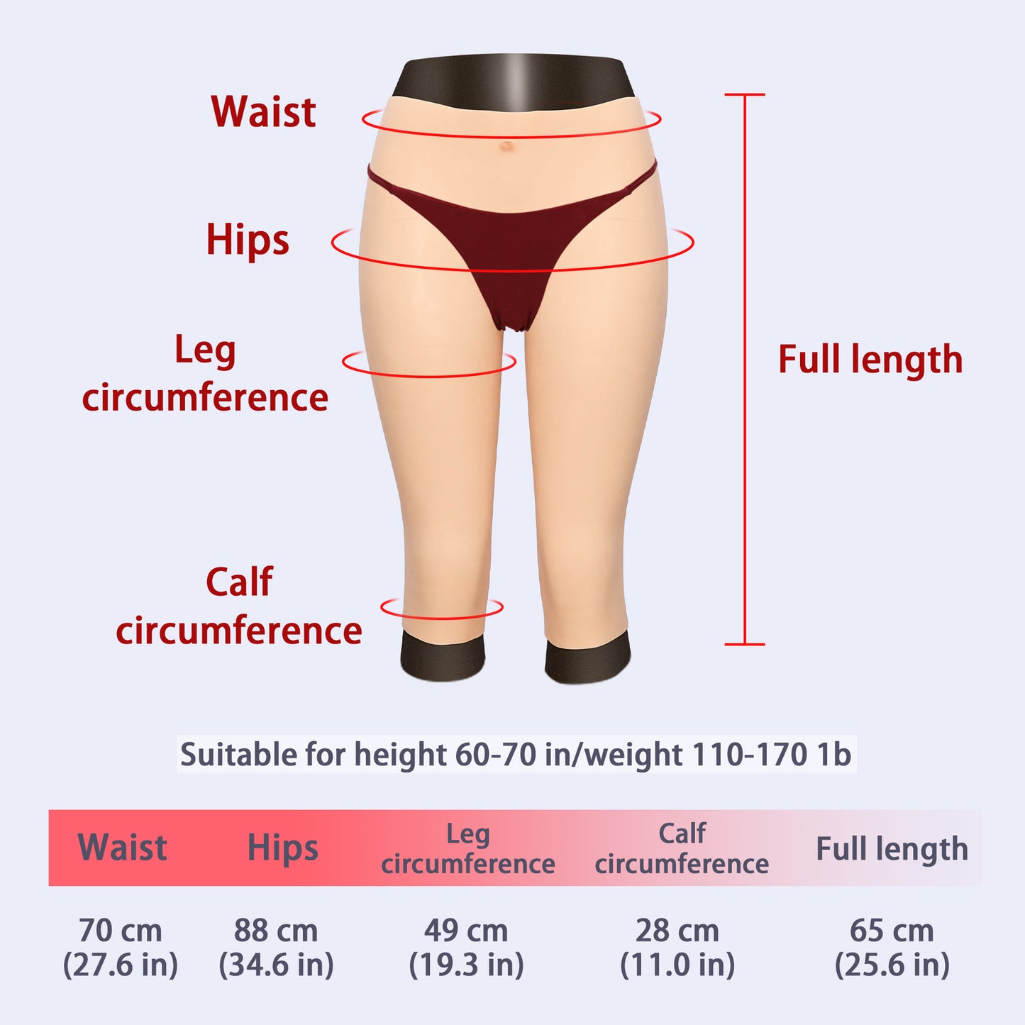 Silicone Pants Realistic Panty Shaping Pants Buttock Fake Vagina Crossdresser