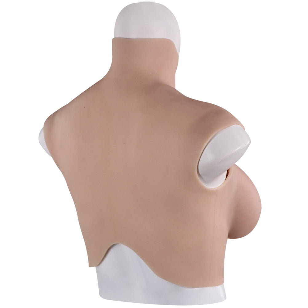 Oil-Free Silicone Fake Boobs With Bloodshot For Crossdresser-D8 series U-charmmore Crossdressing