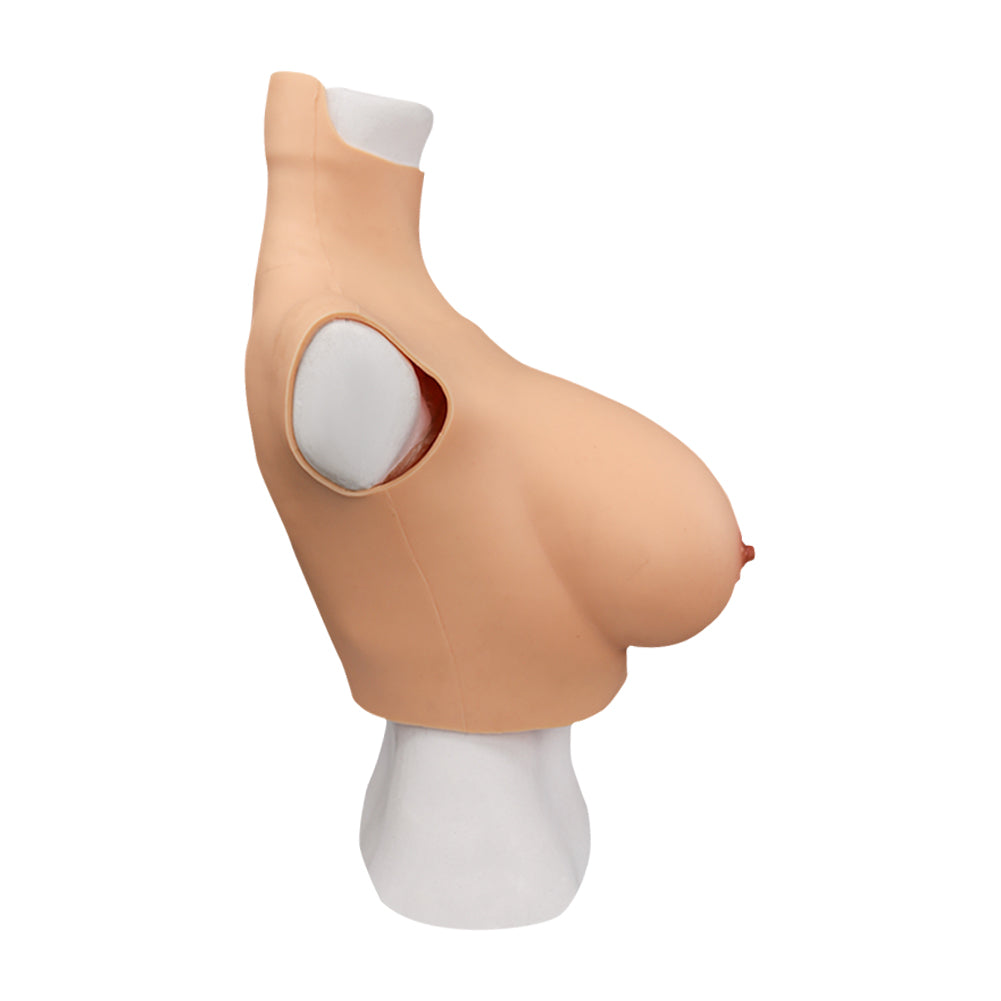 Silicone breastplate floating-point design cotton -D6 series Dokier Crossdresser