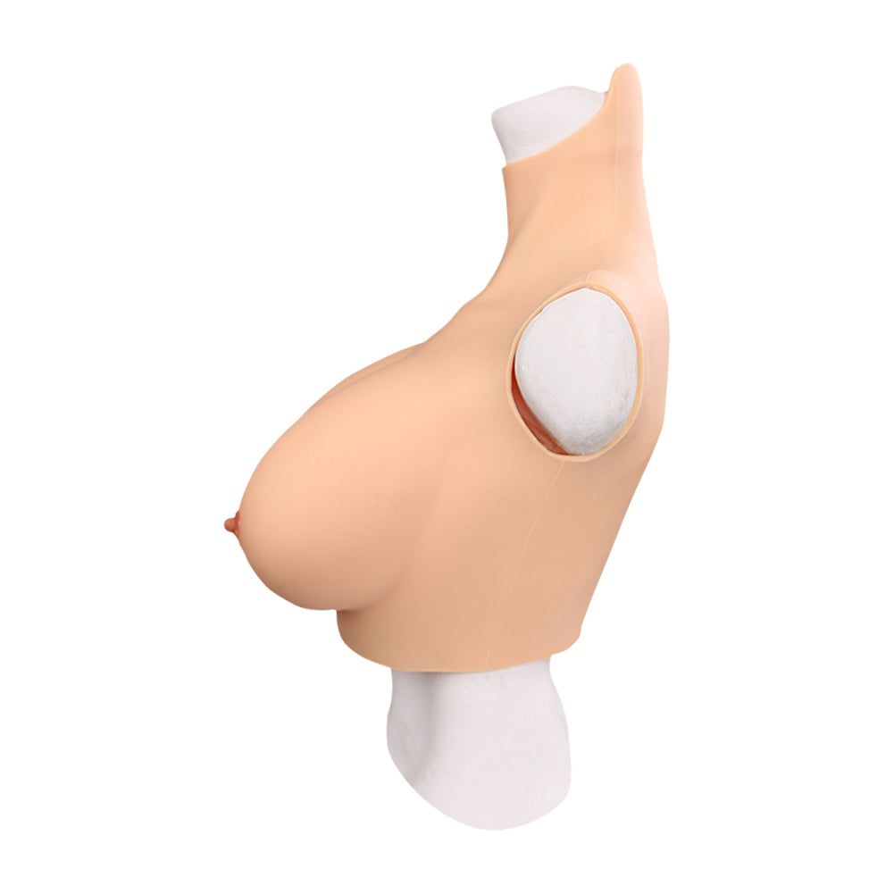 Silicone breastplate floating-point design cotton -D6 series Dokier Crossdresser