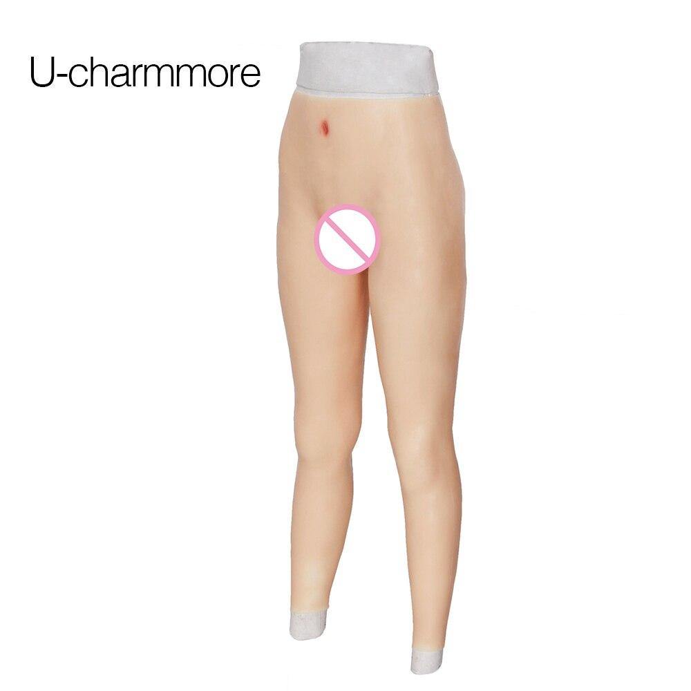 Silicone ninth pants with Fake Vagina-D4 series U-charmmore Crossdressing