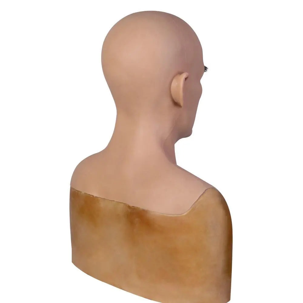 Silicone Head mask young man for Movie mask Props-D1 series Dokier Crossdresser