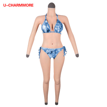 Clearance Sale Silicone Crossdresser Full Bodysuit D Cup Silicone Gel