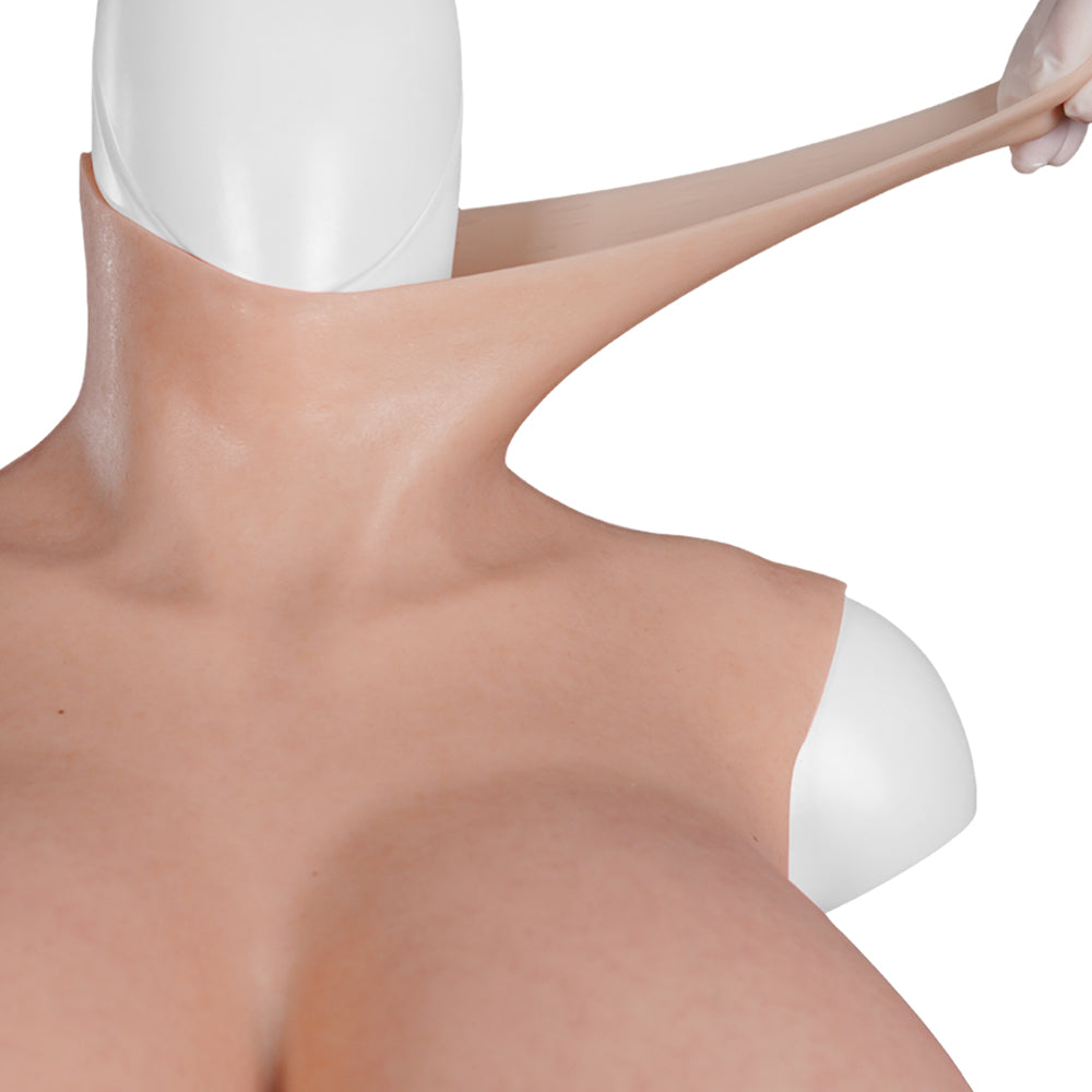 Oil-Free Silicone Fake Boobs With Bloodshot For Crossdresser-D8 series