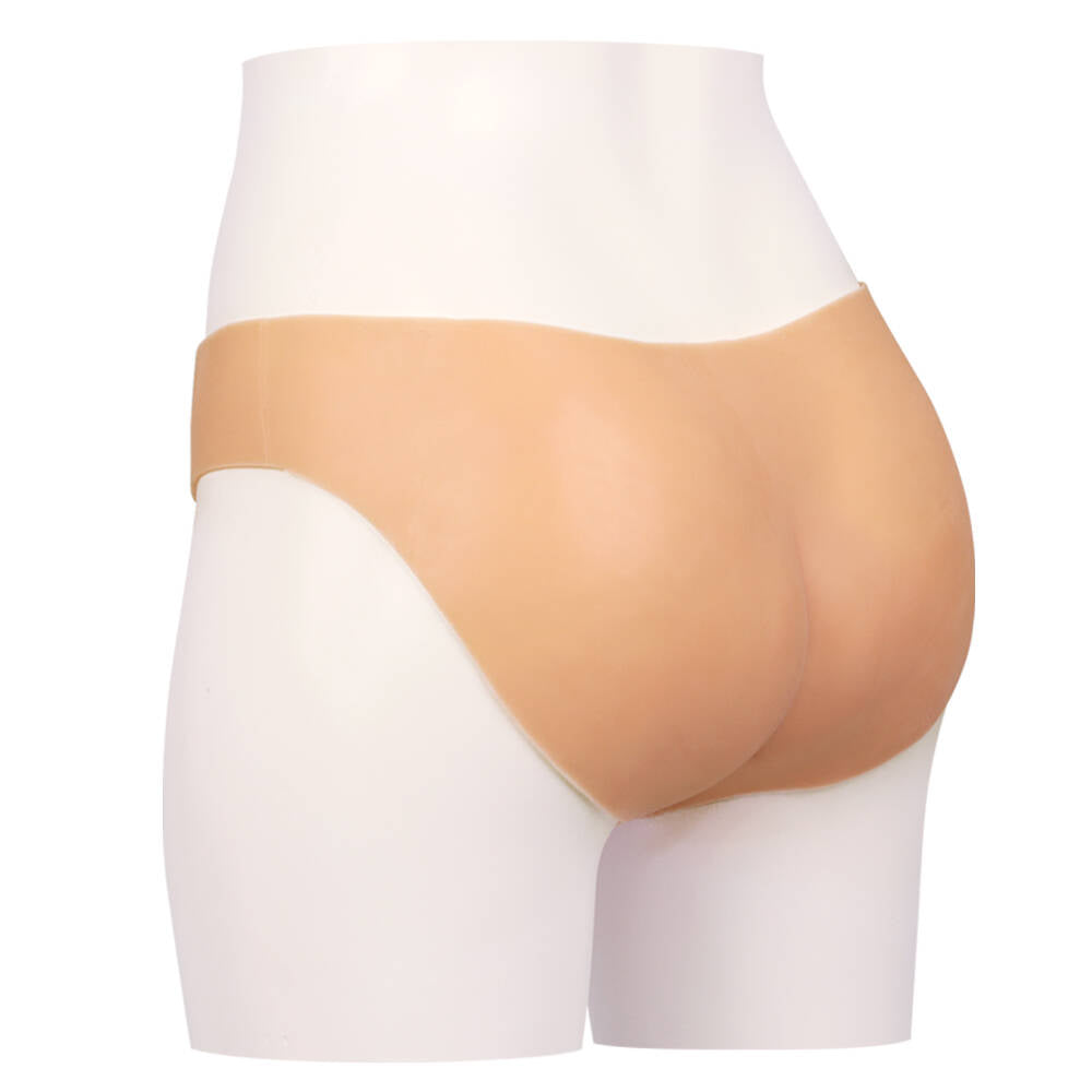 Silicone Realistic Vagina Panties Hip Buttock No Sticky for Crossdresser Transgender Cosplay Size M L XL