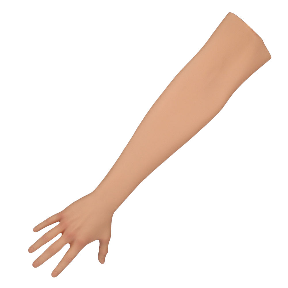 Realistic Silicone Hand Skin Female Gloves for Crossdresser Drag Queen 60cm