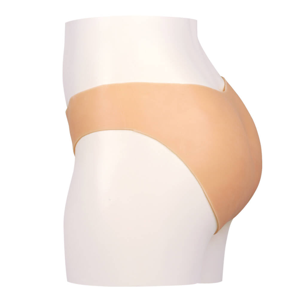 Silicone Realistic Vagina Panties Hip Buttock No Sticky for Crossdresser Transgender Cosplay Size M L XL