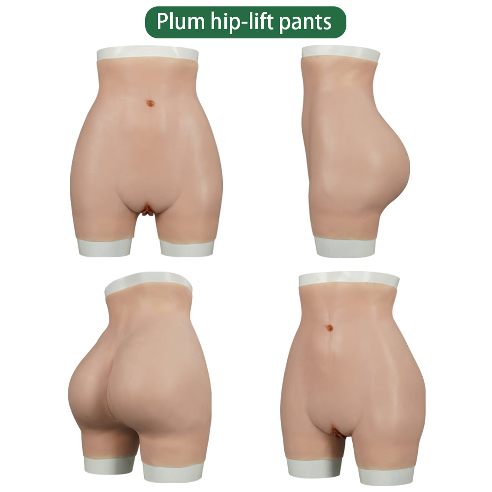 U-Charmmore Silicone Realistic Vagina Pants  Artificial False Buttock Enhancer