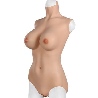 Bodysuit with silicone filling medical grade silicone-D4 Series