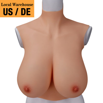 Local warehouse Silicone Drop shape Breast forms No Oil Floating Point for drag queen Crossdresser-D6 series