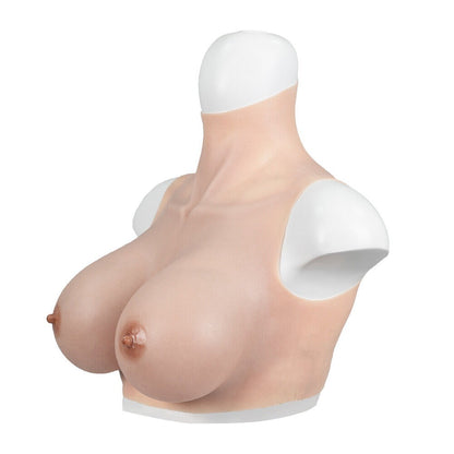 The thinner C-G cup is cost-effective and hides the breast shape