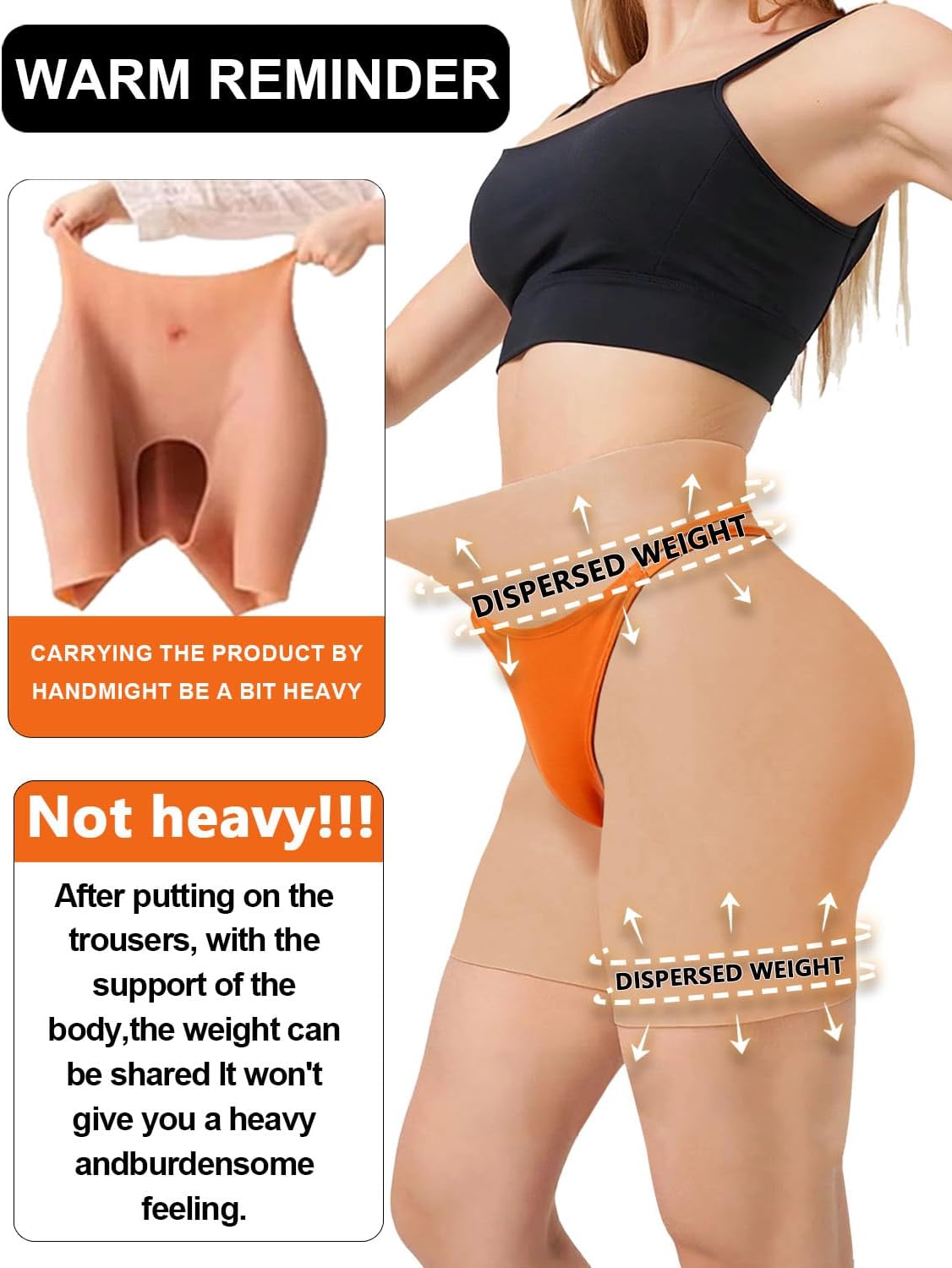 Silicone Butt Lifting shapewear shorts - Women Tummy Control for Vestidos Elegantes De Mujer Para Fiest Drag Queen