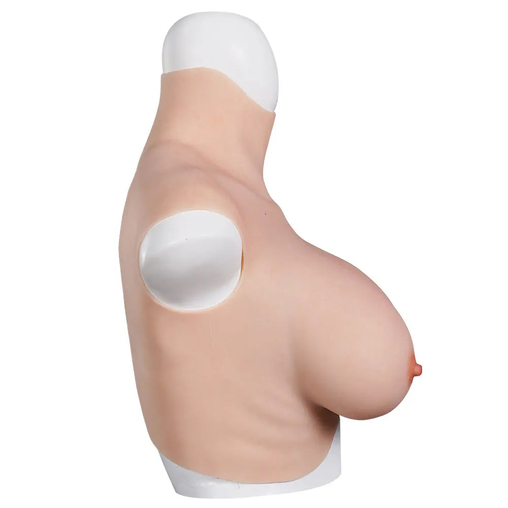 Upgraded Bloodshot Fake Boobs Realistic Silicone Breast Forms For Drag Queen-D7 series | Dokier U-charmmore Crossdressing