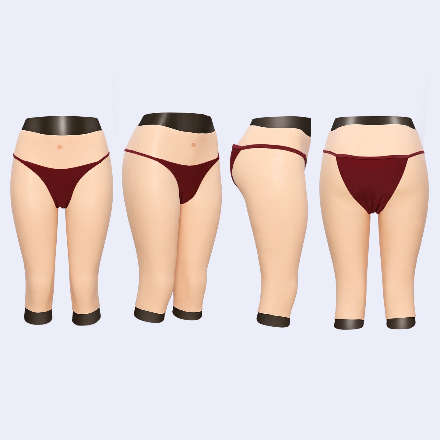 Silicone Pants Realistic Panty Shaping Pants Buttock Fake Vagina Crossdresser