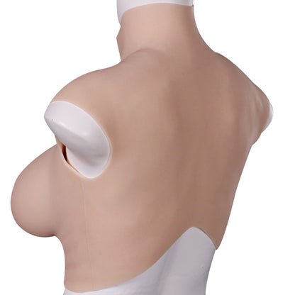 Local warehouse Silicone Fake Breast Forms arc design of under bust-D7 series