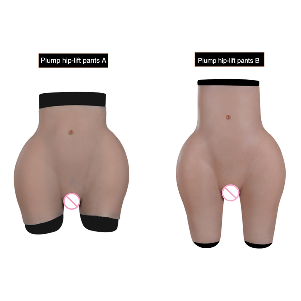 Oil-Free Silicone Pants Hip Up Buttocks Enhancement With Bloodshot-D8 series U-charmmore Crossdressing