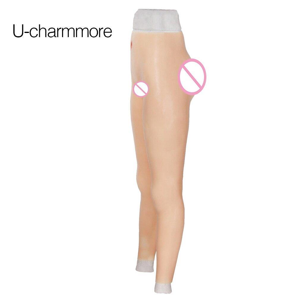 Silicone ninth pants with Fake Vagina-D4 series U-charmmore Crossdressing