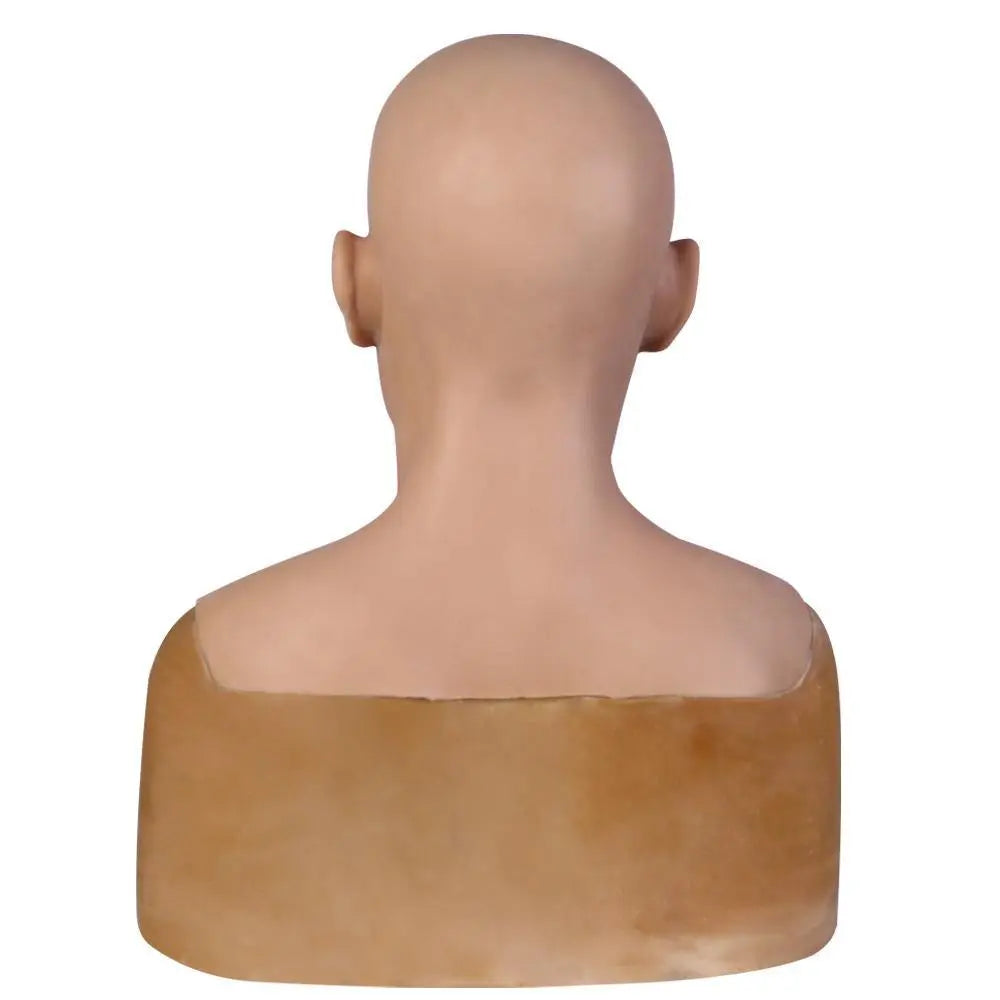 Silicone Head mask young man for Movie mask Props-D1 series Dokier Crossdresser
