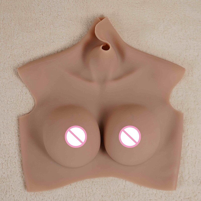 Oil-Free Silicone Fake Boobs With Bloodshot Realistic Tits And Upgraded Airbag Design-D8 series U-charmmore Crossdressing